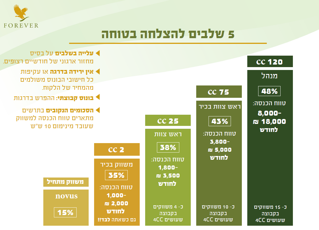 מבנה רווחים פוראוור - איך עושים כסף בפוראוור